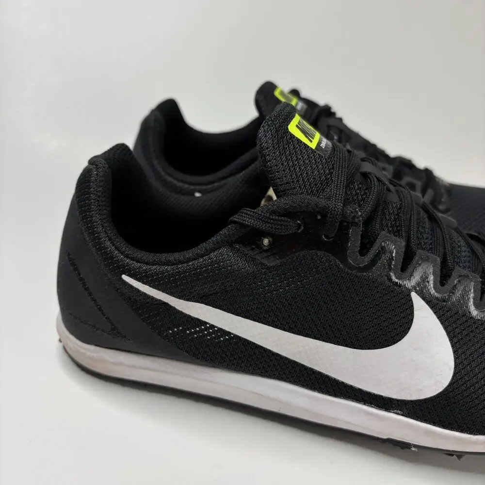 Nike Zoom Rival D 10 Black/White-Volt spikes 907567-017 Women's Size 9 Medium - Picture 11 of 13
